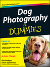 Imagen de portada para Dog Photography For Dummies